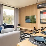 Olimpijska Elite4rent Z Widokiem Na Jezioro I Przestronnymi Tarasami 公寓 奥尔什丁