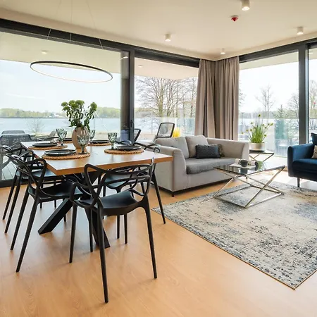 شقة Olimpijska Elite4rent Z Panoramicznym Widokiem Na Jezioro I Przestronnymi Tarasami *