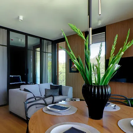 Apartmán Olimpijska Elite4rent Z Widokiem Na Jezioro I Przestronnymi Tarasami Olštýn