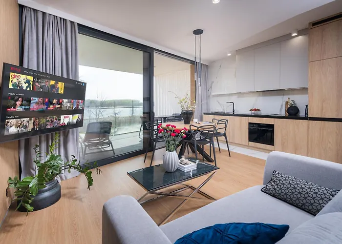 Olimpijska Elite4rent Z Panoramicznym Widokiem Na Jezioro I Przestronnymi Tarasami *