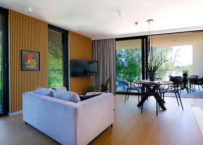 Olimpijska Elite4rent Z Panoramicznym Widokiem Na Jezioro I Przestronnymi Tarasami Apartament Olsztyn (Warmian-Masurian)