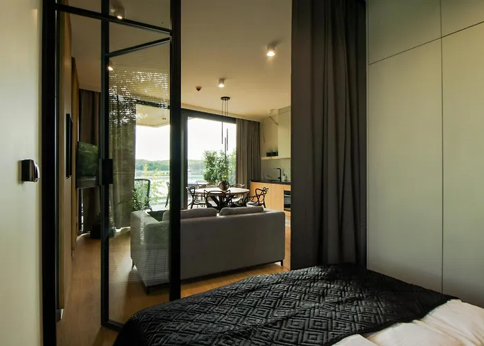 Olimpijska Elite4rent Z Widokiem Na Jezioro I Przestronnymi Tarasami * Olštýn