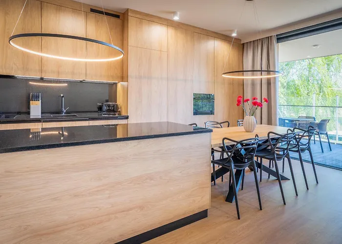 Olimpijska Elite4rent Z Panoramicznym Widokiem Na Jezioro I Przestronnymi Tarasami Apartament