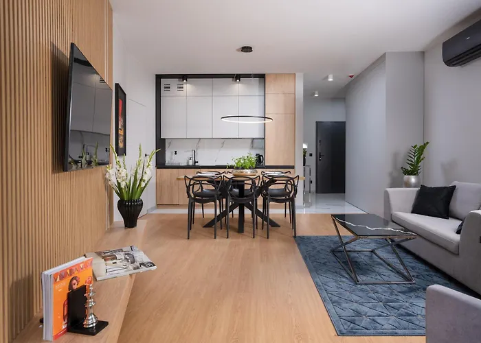 Apartament Olimpijska Elite4rent Z Panoramicznym Widokiem Na Jezioro I Przestronnymi Tarasami