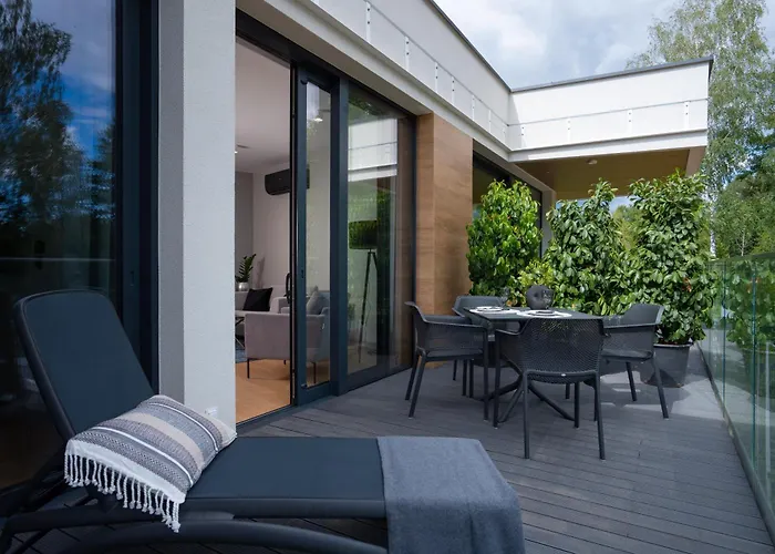 Olimpijska Elite4rent Z Widokiem Na Jezioro I Przestronnymi Tarasami * Olštýn