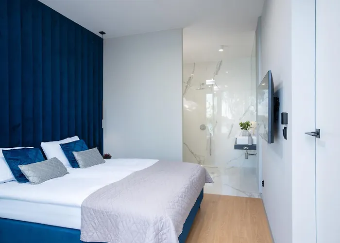 公寓 Olimpijska Elite4rent Z Panoramicznym Widokiem Na Jezioro I Przestronnymi Tarasami