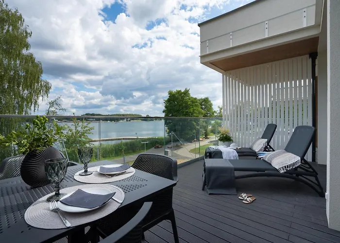 Apartament Olimpijska Elite4rent Z Panoramicznym Widokiem Na Jezioro I Przestronnymi Tarasami