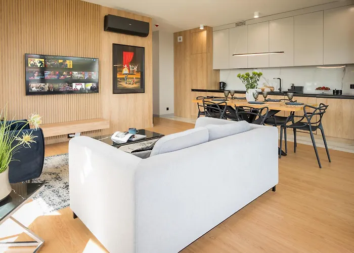 Olimpijska Elite4rent Z Widokiem Na Jezioro I Przestronnymi Tarasami Apartmán *