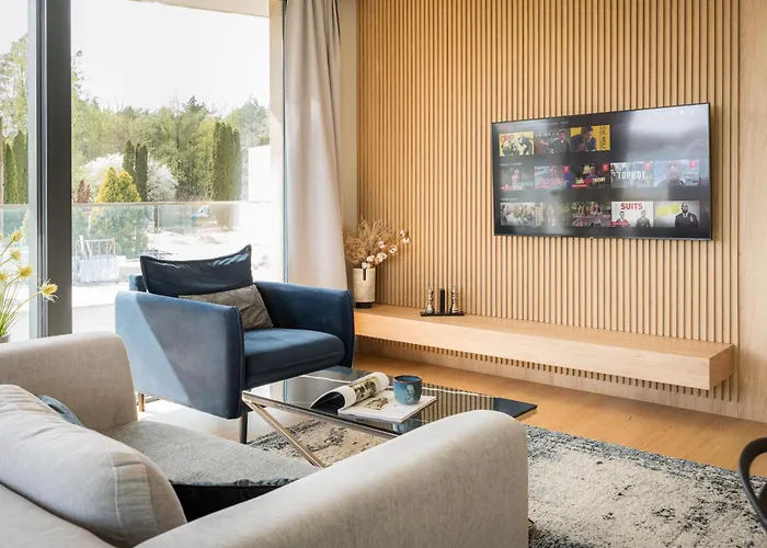 Olimpijska Elite4rent Z Widokiem Na Jezioro I Przestronnymi Tarasami * Olštýn